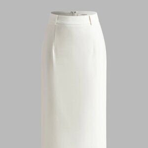 Elegant Slit Back Maxi Skirt - Size XS